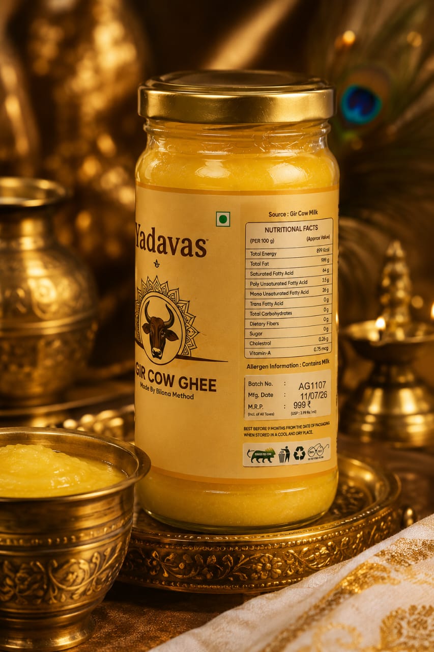 Yadavas Pure A2 Gir Cow Bilona Ghee view 2